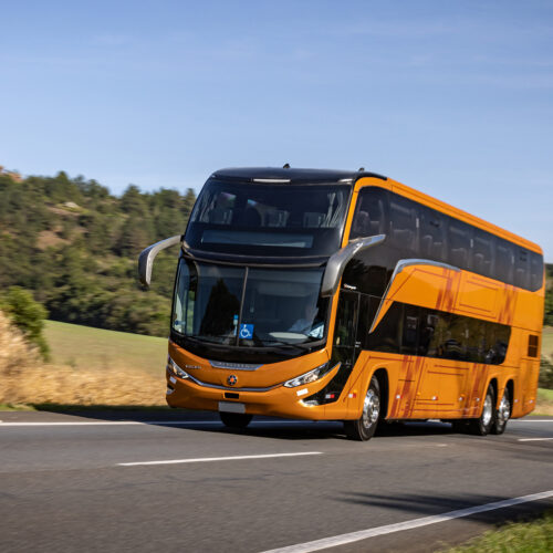 Volvo cresce 60% em ônibus rodoviários no Brasil em 2023 