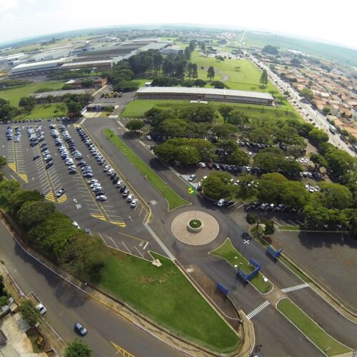 Volvo Pederneiras - Vista aérea Volvo Pederneiras 