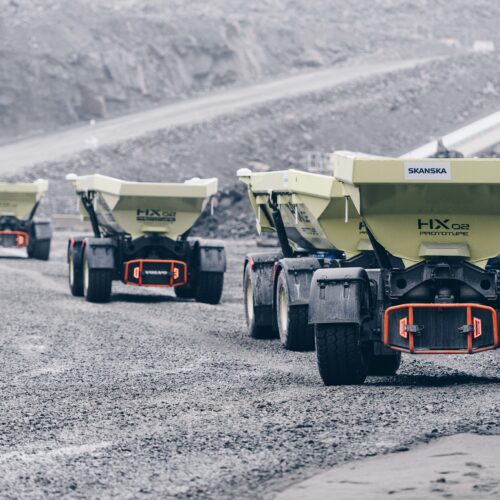 Máquinas autônomas Volvo CE 