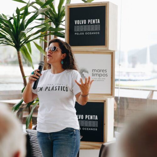 Volvo Penta lança compromisso no Brasil com a campanha Mares Limpos da ONU.  Créditos: Amanda Lovarato 
