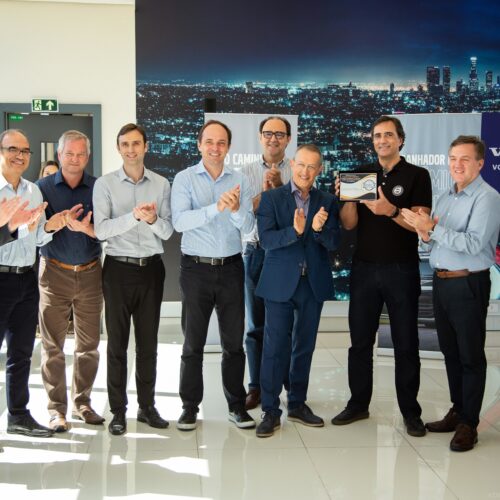 Solenidade de entrega do Prêmio Lótus na Volvo 