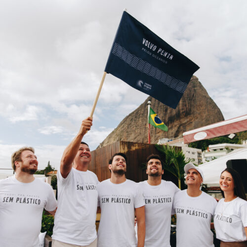 Volvo Penta lança compromisso no Brasil com a campanha Mares Limpos da ONU.  Créditos: Amanda Lovarato 