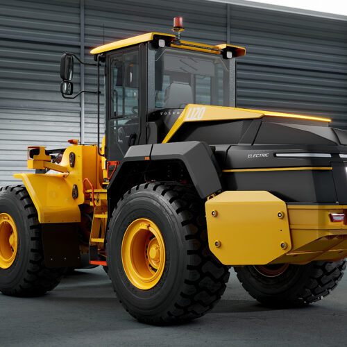Volvo Construction Equipment exibe na M&T Expo a carregadeira L120 Electric 