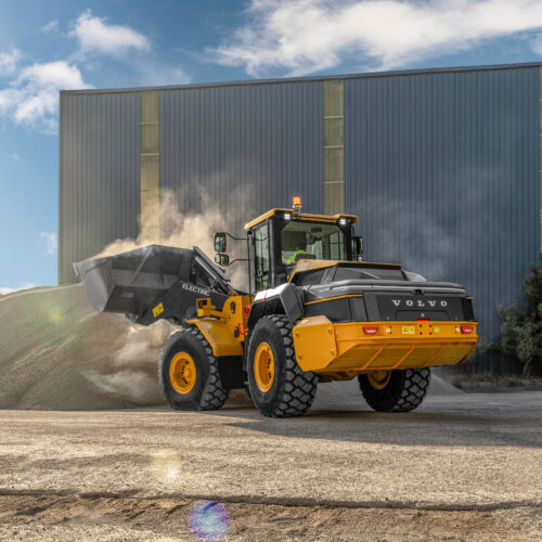 Volvo Construction Equipment exibe na M&T Expo a carregadeira L120 Electric 