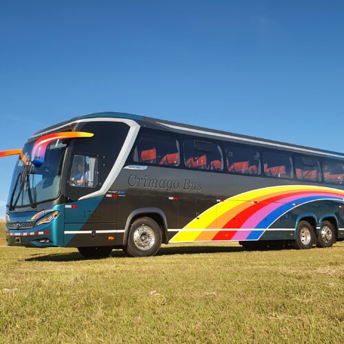 Crimago amplia frota com ônibus Volvo B430R 6x2 