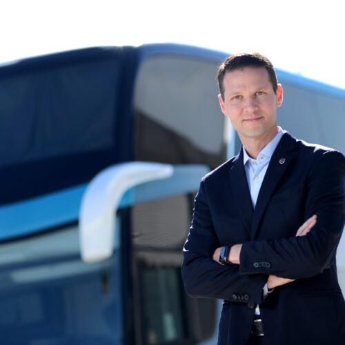 Paulo Arabian, diretor comercial de ônibus da Volvo no Brasil 