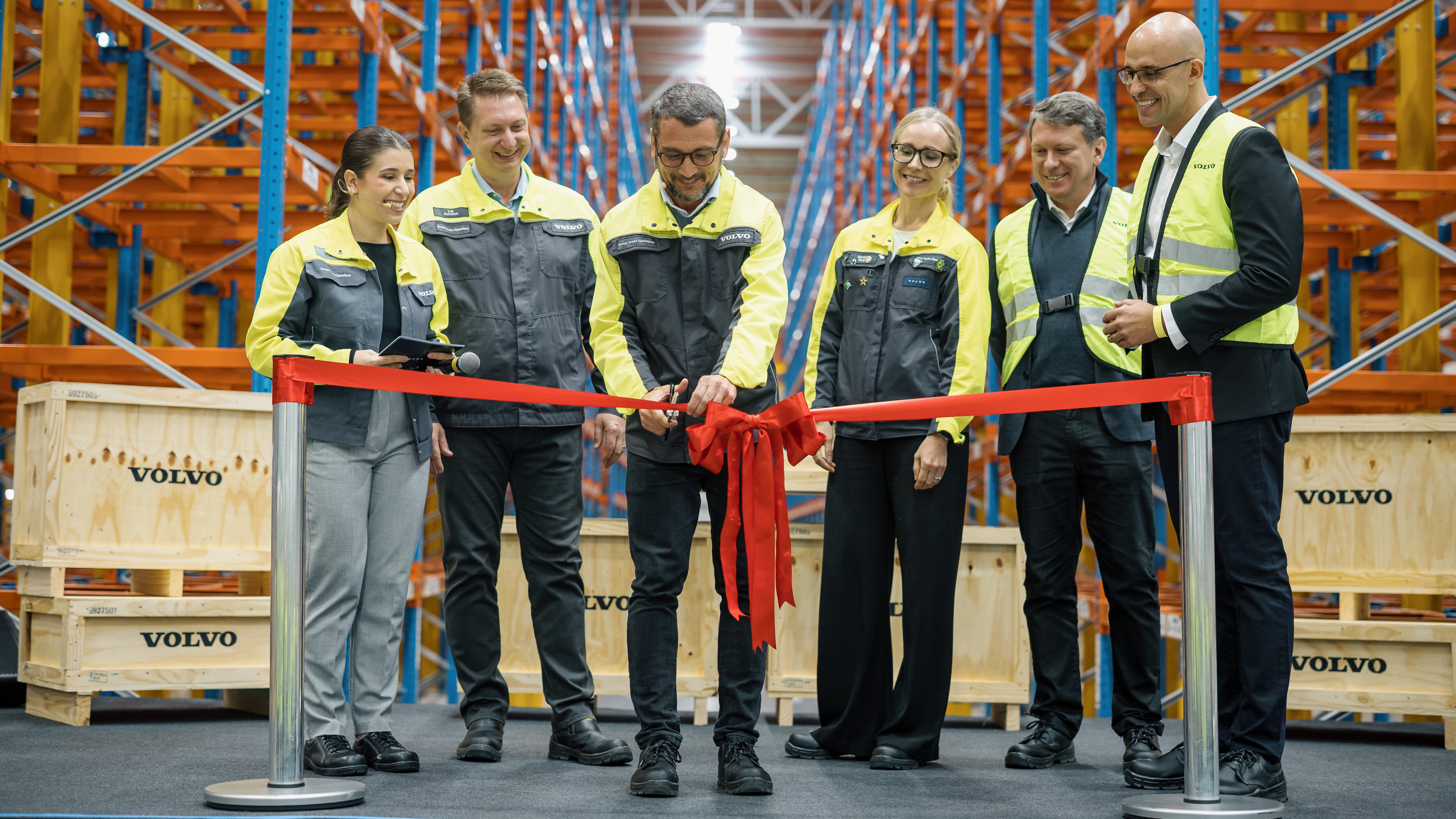 Volvo amplia Centro de Distribuição e garante ainda mais disponibilidade de peças aos veículos da marca